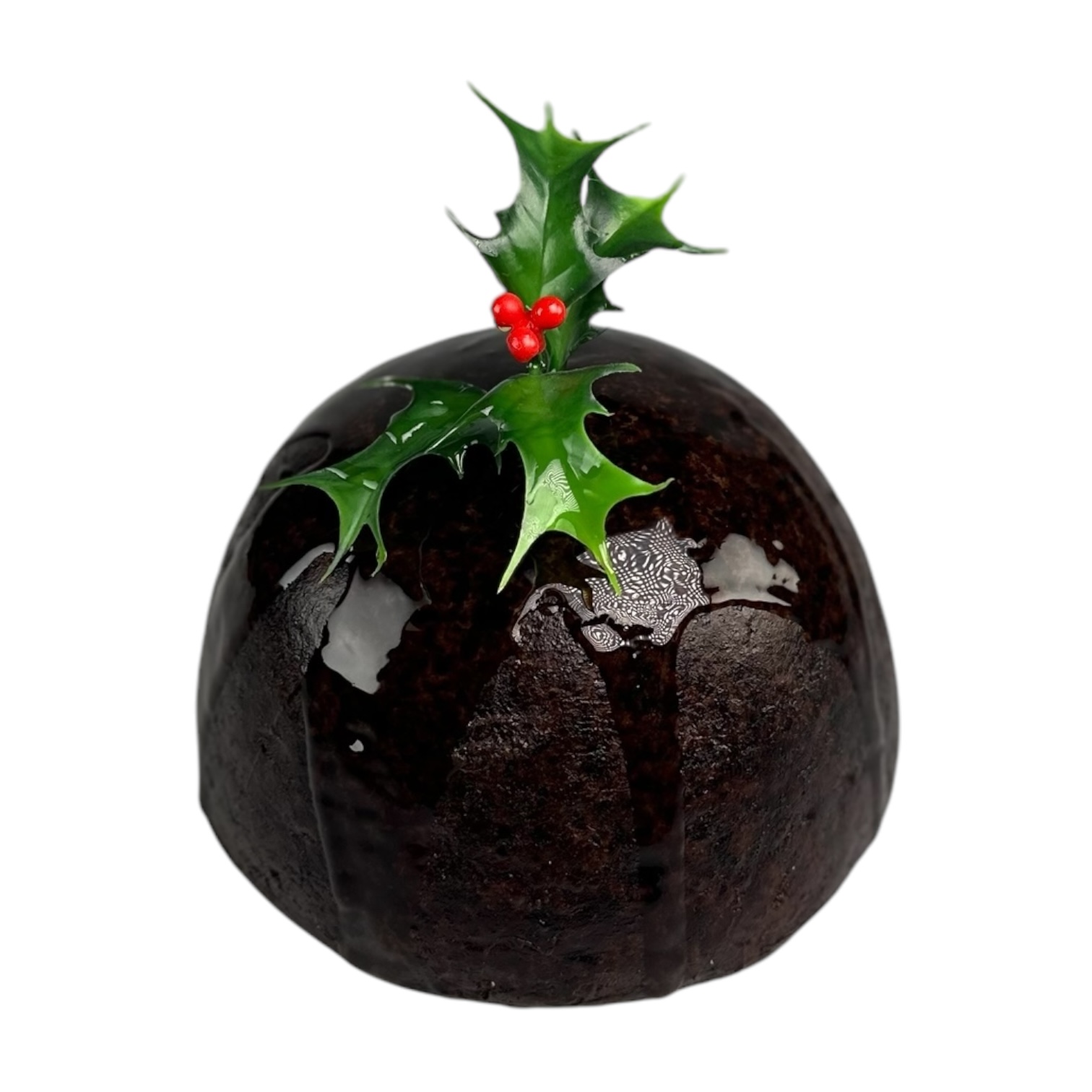 Hire: Christmas pudding with holly sprig
