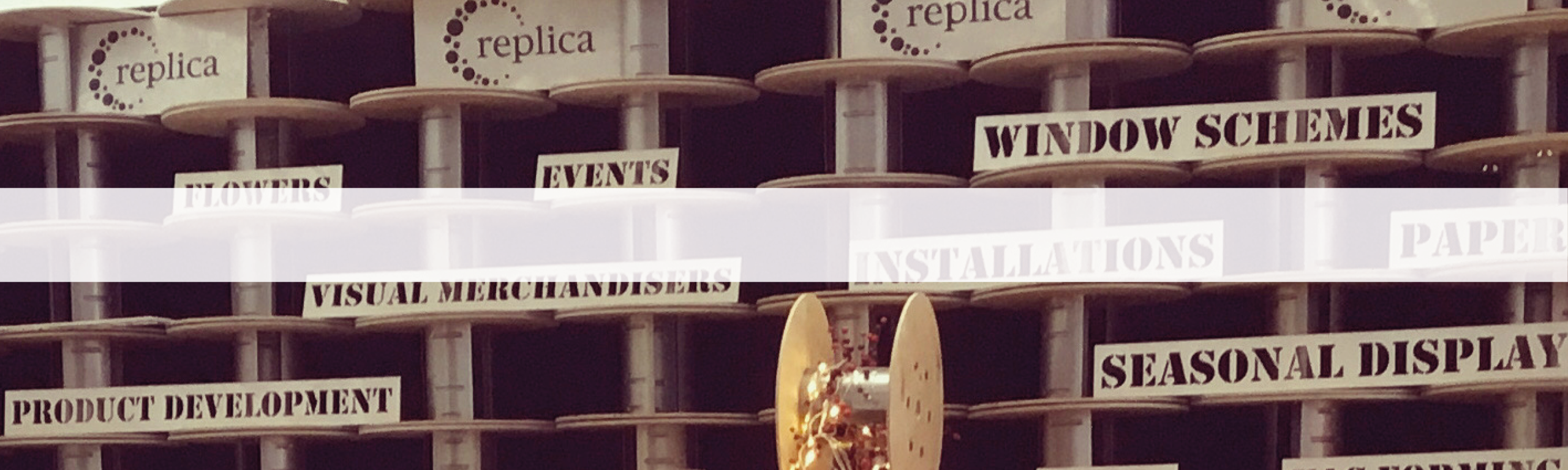 laser cut wording to decribe the work we do 'model making 'props 'flowers'